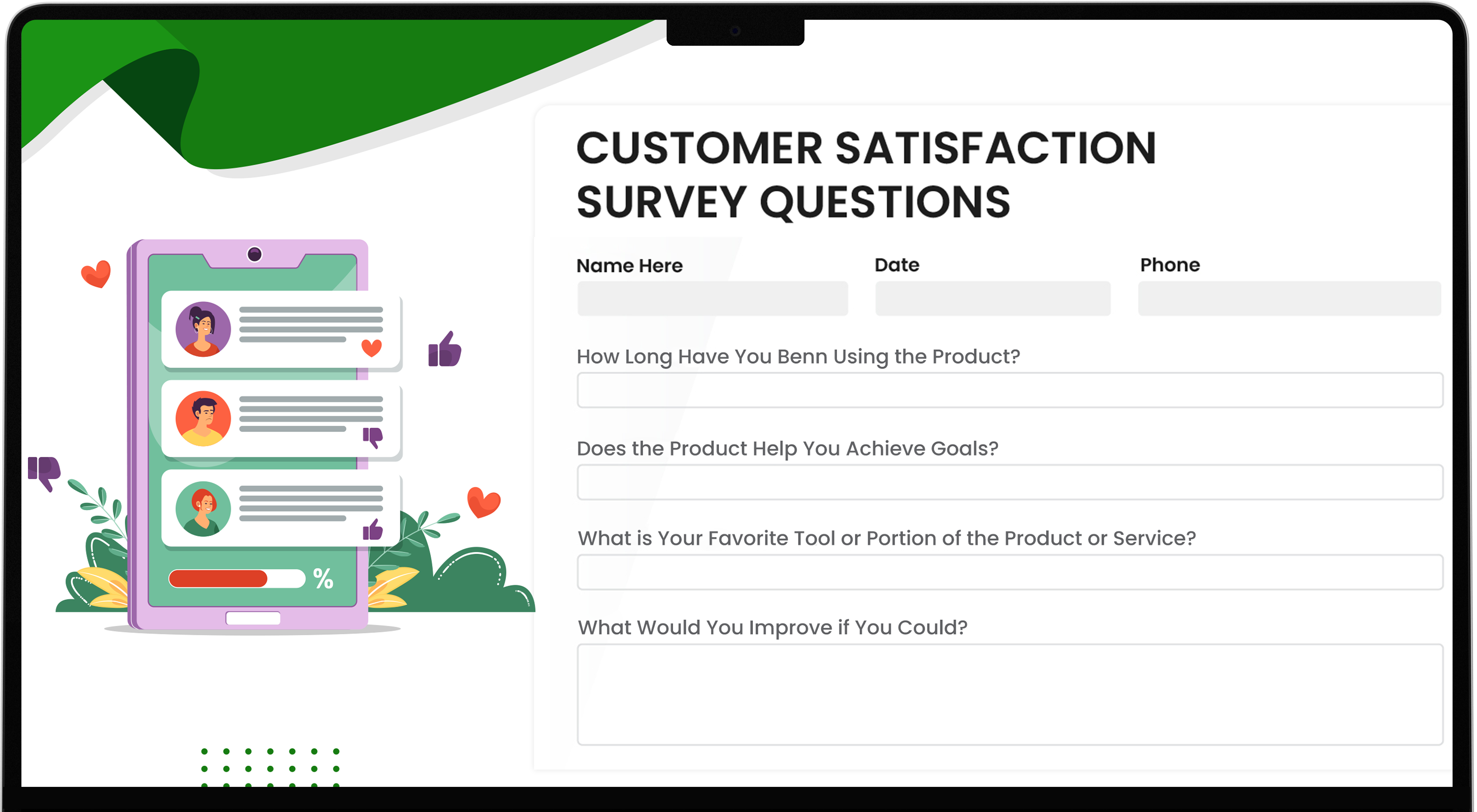 Customer Feedback & Survey Forms